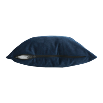 Colţar extensibil, material textil albastru, COLUMBUS
