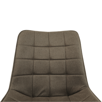 Scaun, gri maroniu taupe/negru, SARIN