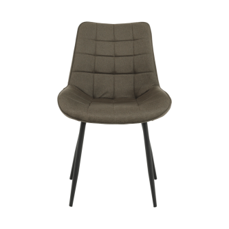 Scaun, gri maroniu taupe/negru, SARIN