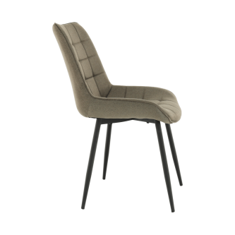 Scaun, gri maroniu taupe/negru, SARIN