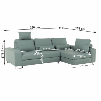 colţar, spaţiu de depozitare, mentă, dreapta, SATI