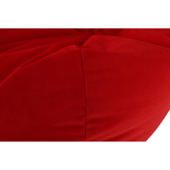 Fotoliu tip sac, material textil roşu, TRIKALO