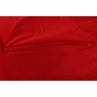 Fotoliu tip sac, material textil roşu, TRIKALO