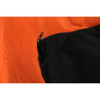 Fotoliu tip sac, material textil portocaliu, GETAF
