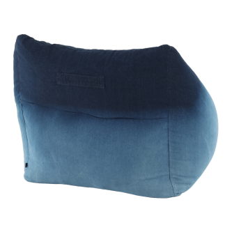 Fotoliu tip sac, material textil jeans, KOZANIT