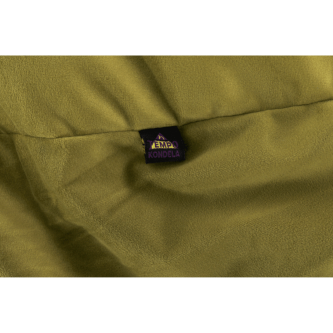 Fotoliu tip sac, material textil verde măsliniu, TRIKALO