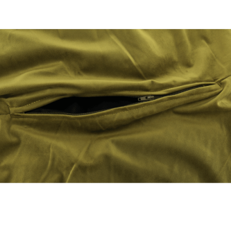Fotoliu tip sac, material textil verde măsliniu, TRIKALO