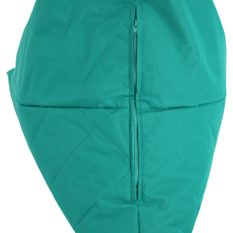 Fotoliu tip sac, material textil turcoaz, VETOK