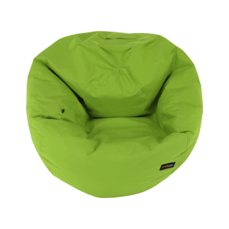 Fotoliu tip sac, material textil verde, KATANI
