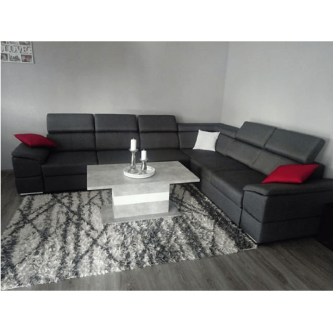 Ansamblu canapele, gri, SEGORIA LUX