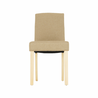Scaun dining, bej/fag, SELUNA