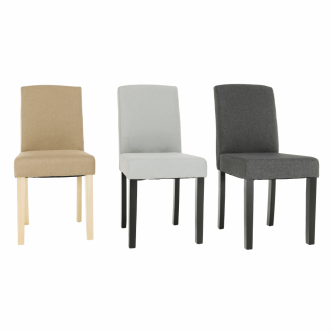 Scaun dining, bej/fag, SELUNA