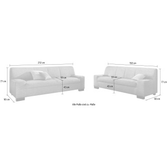 Set 2 canapele Norma