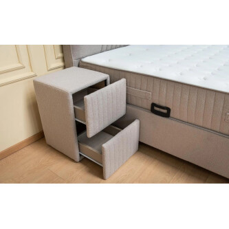 Set Pat Tapițat cu Saltea „Split 160x200”