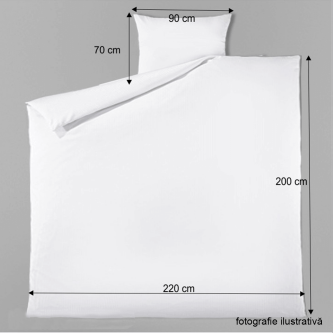 Pilotă şi perne antialergice, 220x200/2x 70x90, SWEET