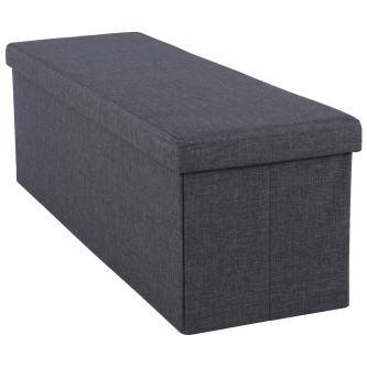 Taburet pliabil, material gri, UMINA