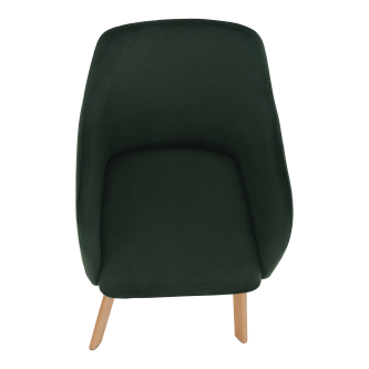 Scaun dining, smarald/fag, TANDEL