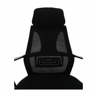 Fotoliu de birou, material negru, TAXIS