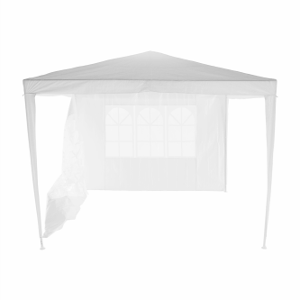 Cort de grădină pentru party, alb, 3x3 m, TEKNO TYP 1