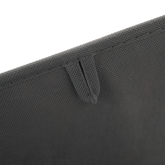 Comodă cu sertare din material textil, arţar roşu/alb/gri deschis, TESSA TYP 3