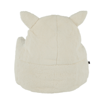 Fotoliu tip sac, material textil alb/smântână, BABY TIPUL 3