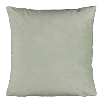 Pernă, material textil de catifea verde deschis, 45x45, ALITA TIPUL 14