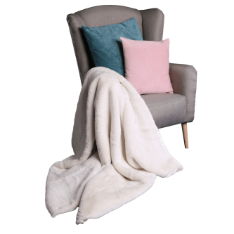 Pernă, material textil de catifea petrol, 60x60, OLAJA TIPUL 5