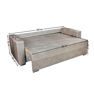 Canapea Extensibilă „Vegas Bonell Mică”