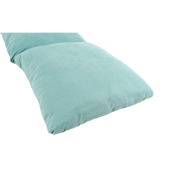 Scaun cu suport pt. picioare, mentol / natural, ZANDER