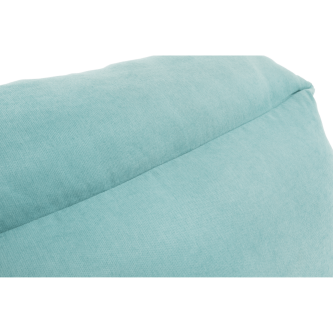 Scaun cu suport pt. picioare, mentol / natural, ZANDER