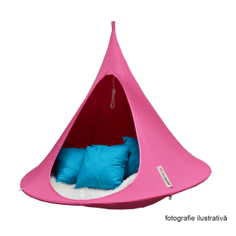 Scaun balansoar suspendabil, roşu, KLORIN KLASIK CACOON HAMMOCK