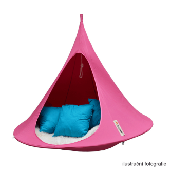 Scaun balansoar suspendabil, roşu, KLORIN KLASIK CACOON HAMMOCK