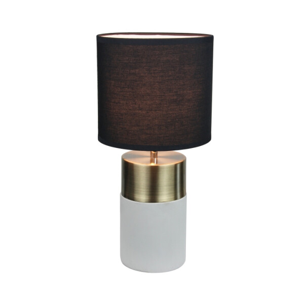 Lampă de masă, gri deschis/negru, QENNY TYPUL 20