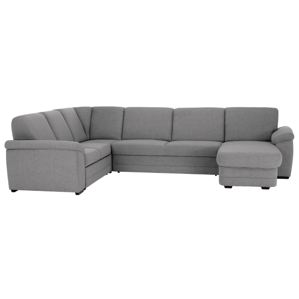 Colţar în formă de U, material gri, drept, BITER U