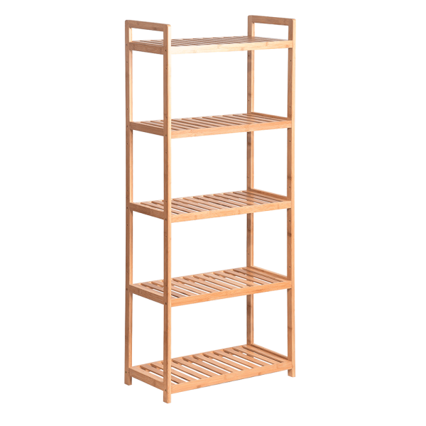 Raft cu 5 poliţe, bambus natural, FIORE TIP 3