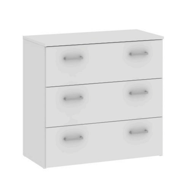 Comodă, alb, GARBO 3