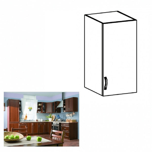 Dulap superior G40, model dreapta, nuc Milano, SICILIA