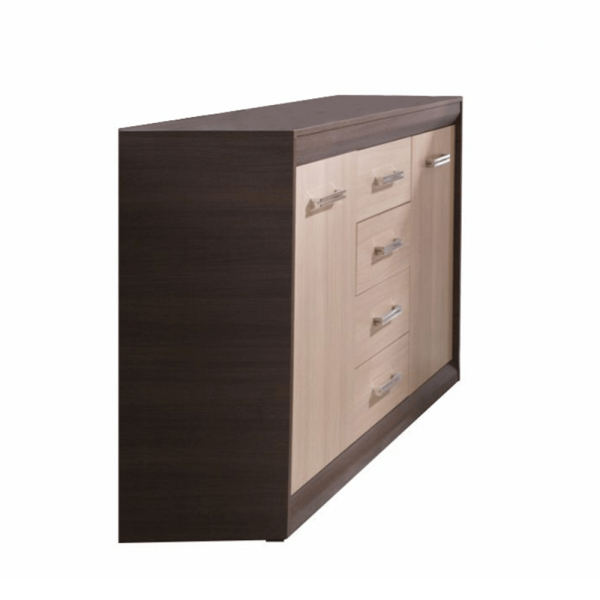 Scrin combinat, stejar închis/stejar deschis, KORINA