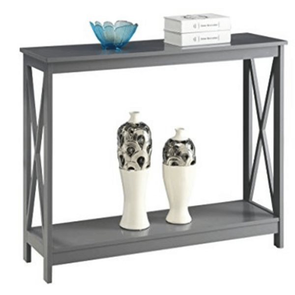 Măsuţă tip consolă, gri închis, SONET