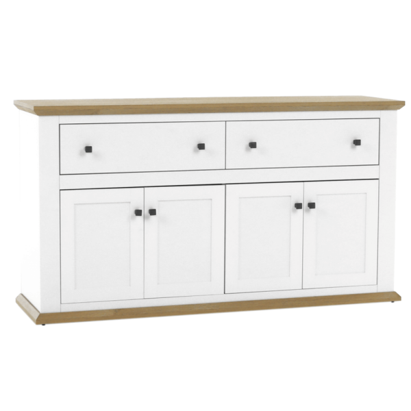 Scrin MZ10, alb / stejar grand, LEON