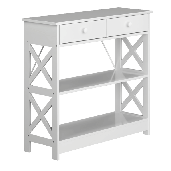 Consolă, albă, LOMIR