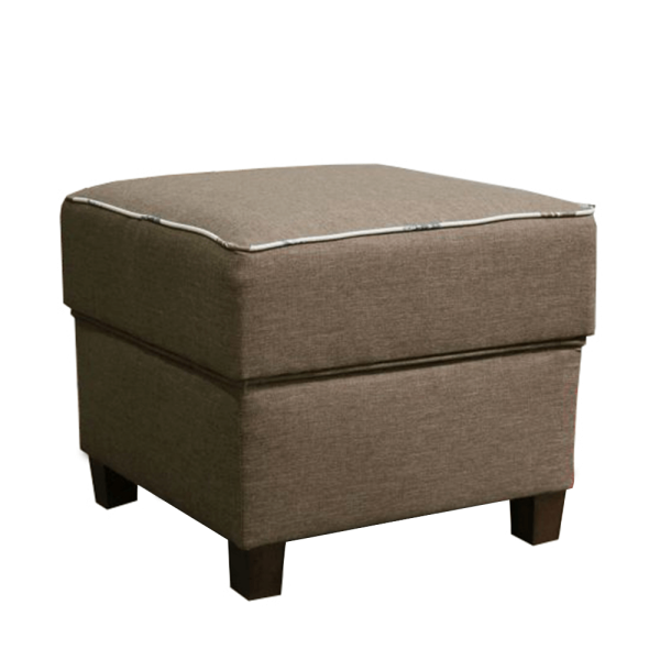 Taburet, stofă bej închis, MILO