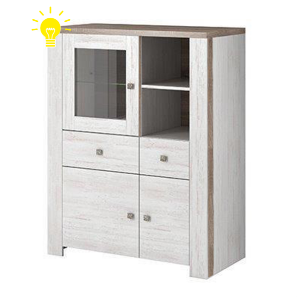 Iluminare LED în 1 punct, fundal alb, NERITA