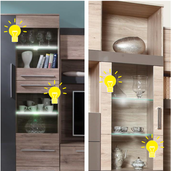 Baghetă luminoasă LED, ASSOR, LATREY, KORINA, MELEK