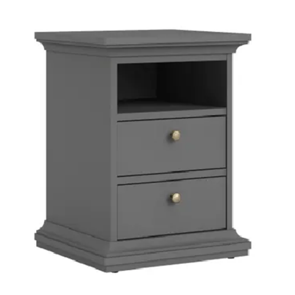 Noptieră, gri, PARIS 70302