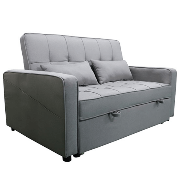 Colţar extensibil, gri, FRENKA BIG BED NEW