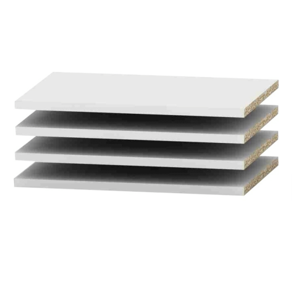 rafturi 4 buc, albe, BETTY 4 BE04-006-00