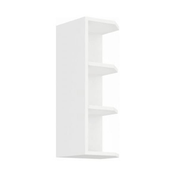 Dulap superior de colţ, alb, SPLIT 30 G ZAK-72