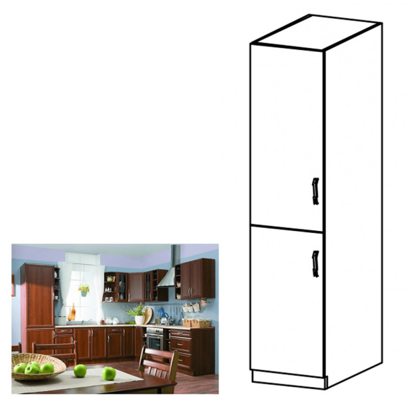 Dulap pentru produse alimentare D40SP, nuc Milano, stânga, SICILIA