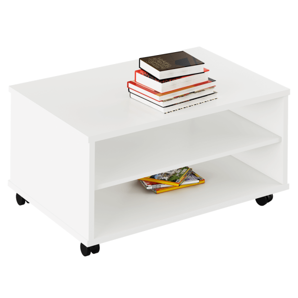 Măsuţă de cafea, alb, RIOMA TYP 32